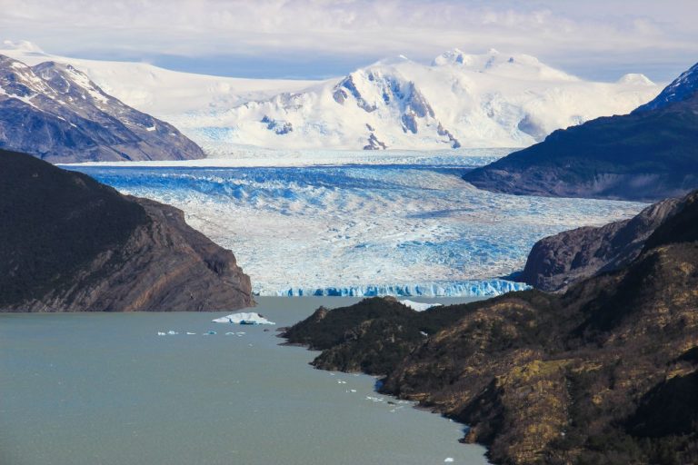 Glaciar Grey en Parque Nacional Torres del Paine, Magallanes. Claudio Mota, Pexels.